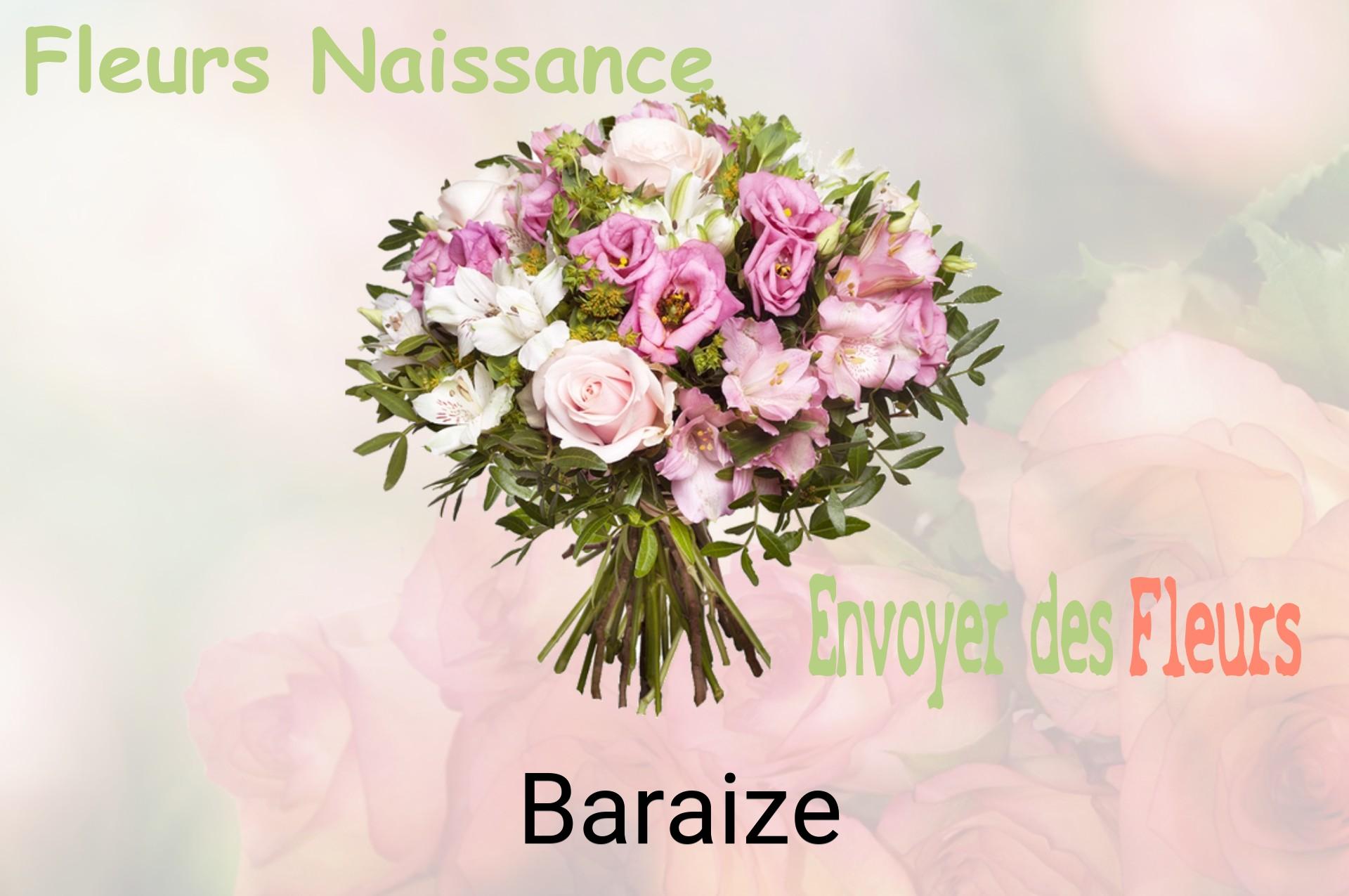 Bouquet de fleurs de naissance livré à Baraize